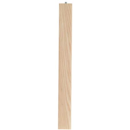 Seatsolutions 2678 1.63 x 1.63 in. Ash Parsons Table Leg Sanded Finish SE698958